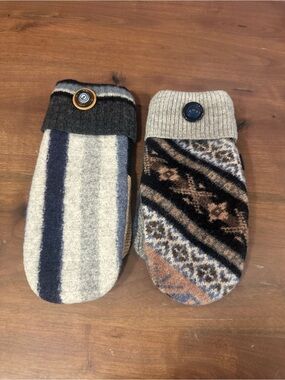 Baabaazuzu Wool Mittens NWOT